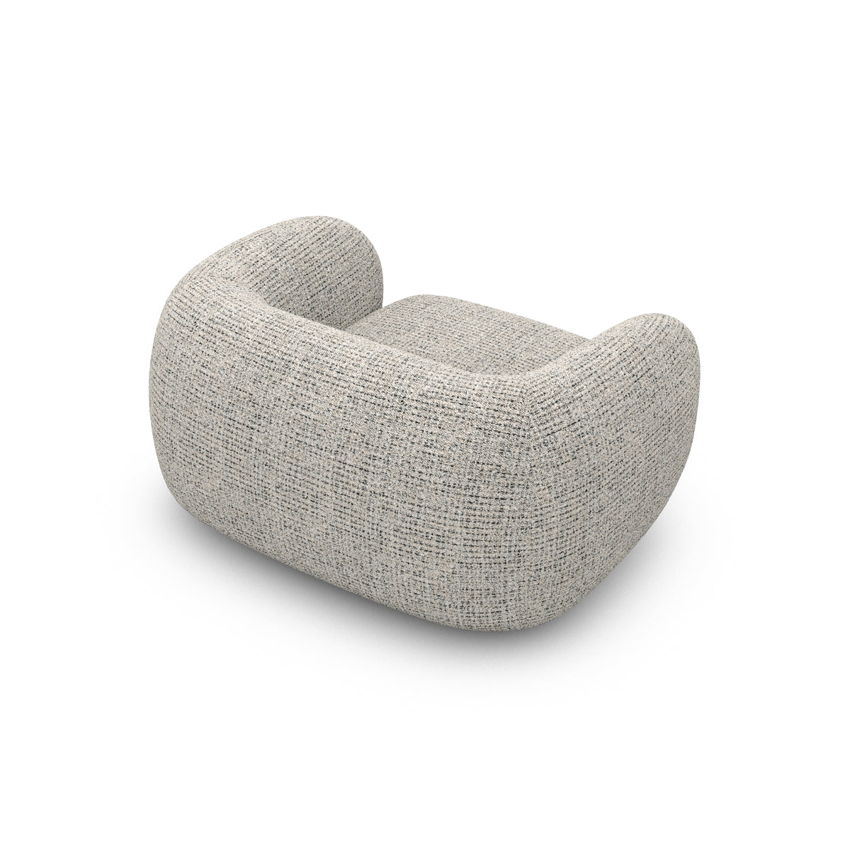 Sofa Mojave 1 Seater - BOUCLE COCO Off Grey - View 3