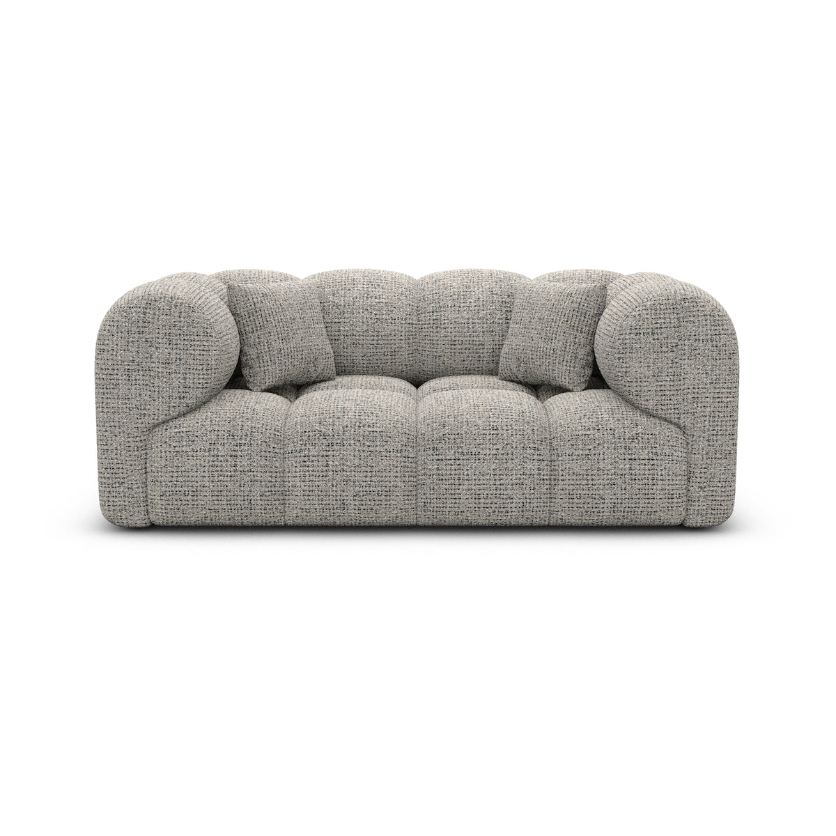 Sofa Claude 2 Seater - BOUCLE COCO Off Grey - View 2