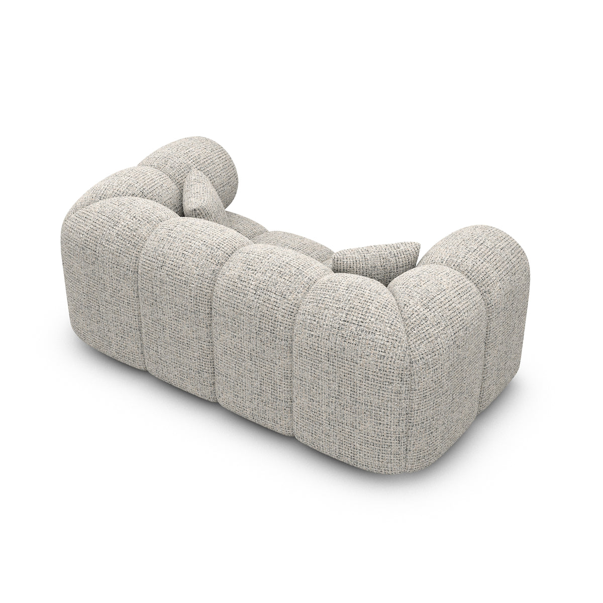 Sofa Claude 2 Seater - BOUCLE COCO Off Grey - View 3