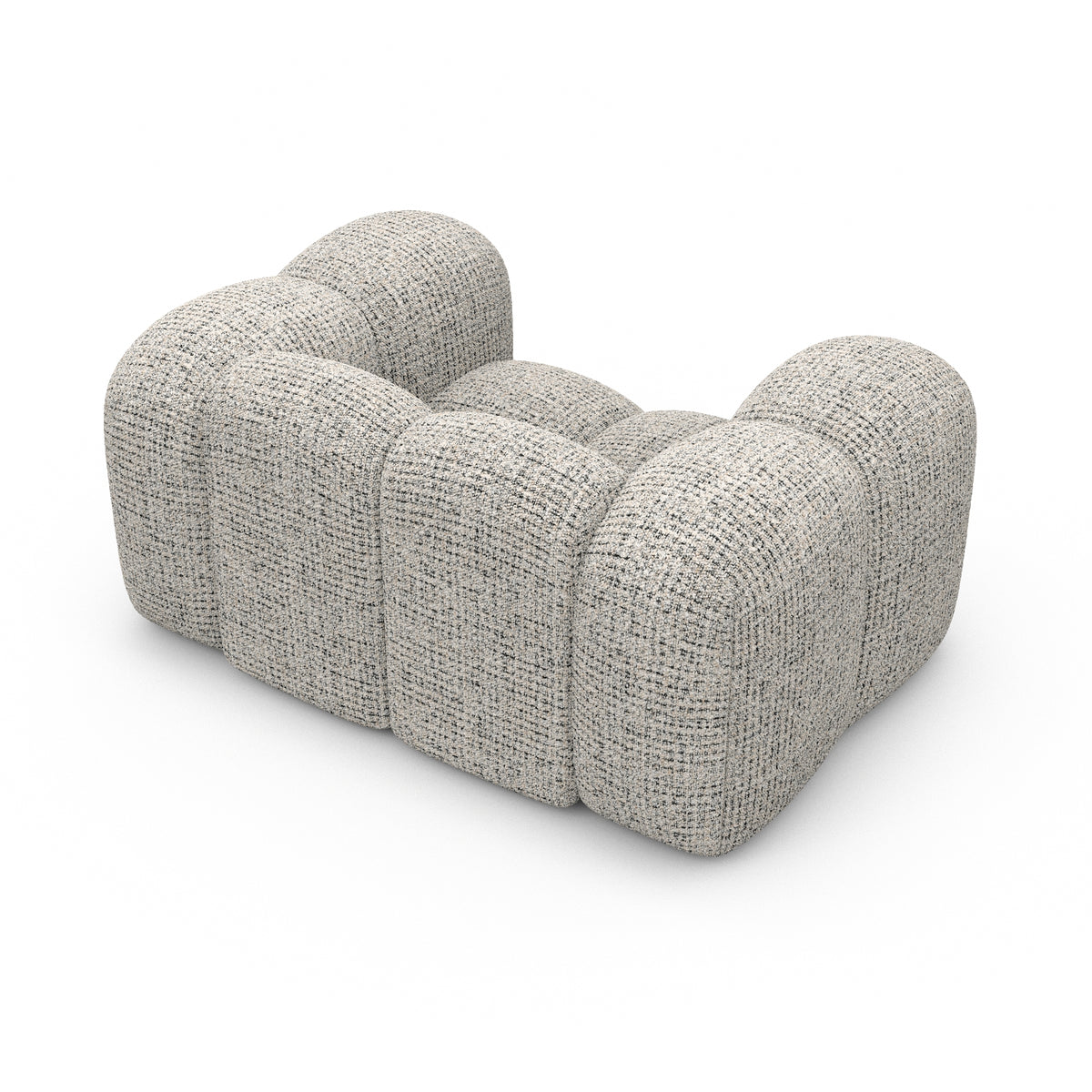 Sofa Sueno 1 Seater - BOUCLE COCO Off Grey - View 3