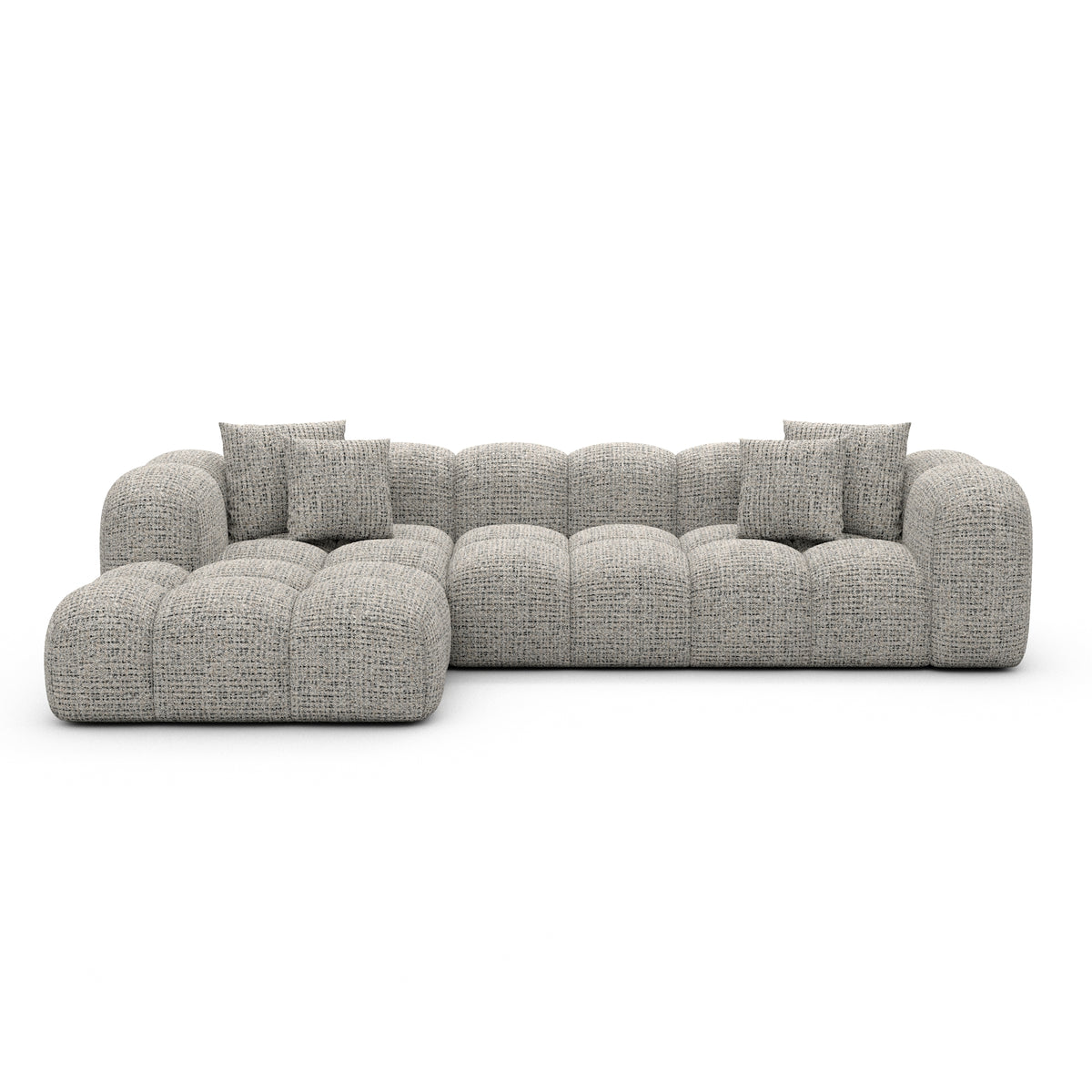 Sofa Sueno L Form - BOUCLE COCO Off Grey / Left - View 2