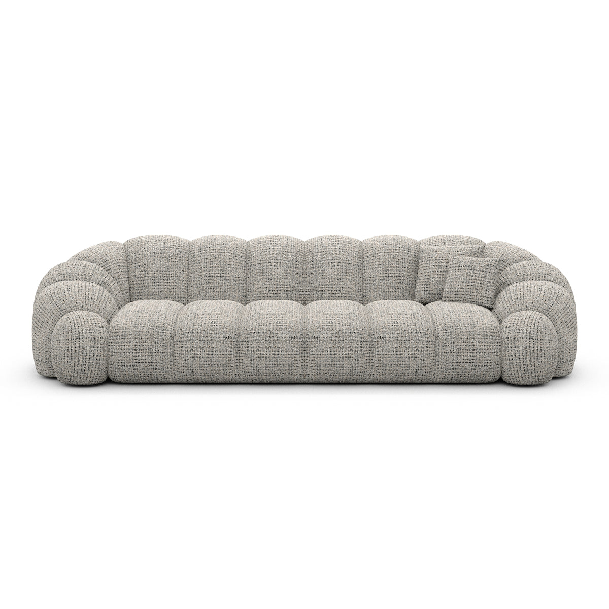 Sofa Velora 4 Seater - BOUCLE COCO Off Grey - View 2