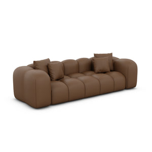 REAL LEATHER Choco Brown