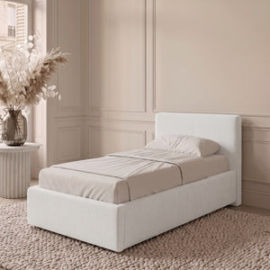 STRUCTURED FABRIC White