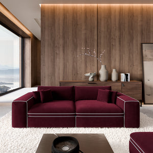 VELVET Bordo Red
