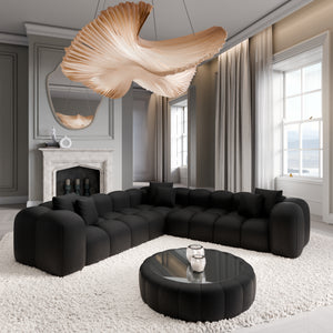 REAL LEATHER Black