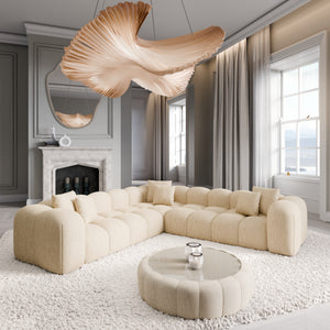 STRUCTURED FABRIC Cream