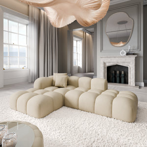 REAL LEATHER Beige