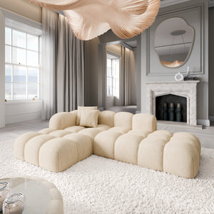 STRUCTURED FABRIC Cream
