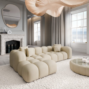 REAL LEATHER Beige