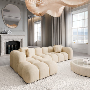 STRUCTURED FABRIC Cream