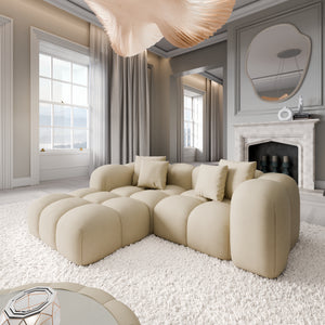 REAL LEATHER Beige