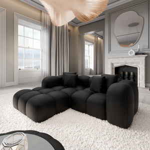 REAL LEATHER Black
