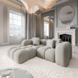 STRUCTURED FABRIC Light Grey