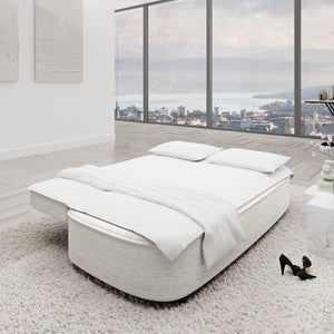 STRUCTURED FABRIC White
