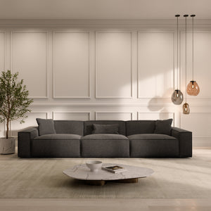 STRUCTURED FABRIC Anthrazit