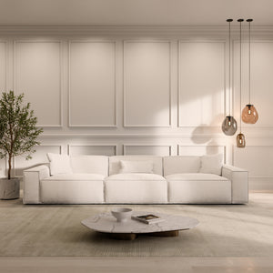 STRUCTURED FABRIC White