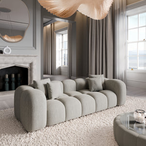 STRUCTURED FABRIC Light Grey