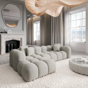 STRUCTURED FABRIC Light Grey