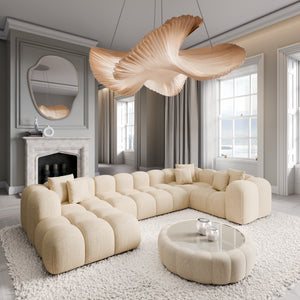 STRUCTURED FABRIC Cream