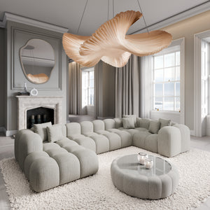 STRUCTURED FABRIC Light Grey