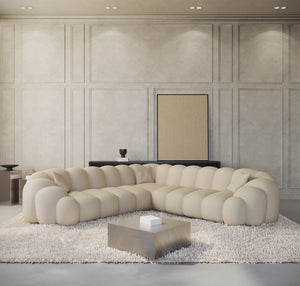 REAL LEATHER Beige