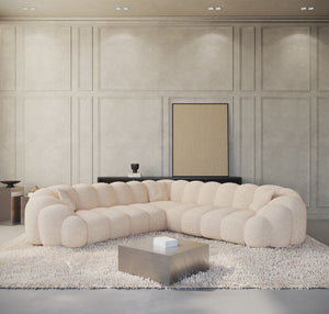 STRUCTURED FABRIC Cream