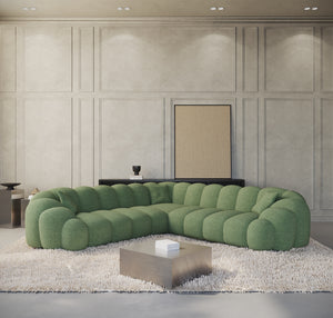 STRUCTURED FABRIC Green