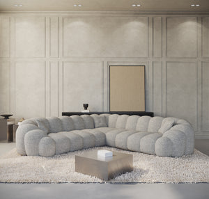 STRUCTURED FABRIC Light Grey