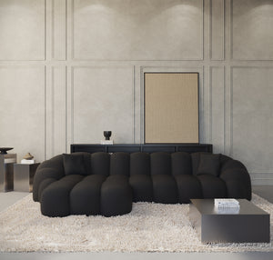 REAL LEATHER Black