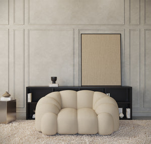 REAL LEATHER Beige