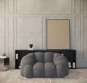 STRUCTURED FABRIC Anthrazit