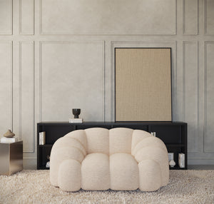 STRUCTURED FABRIC Cream