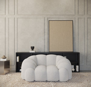 STRUCTURED FABRIC White