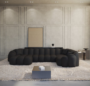REAL LEATHER Black