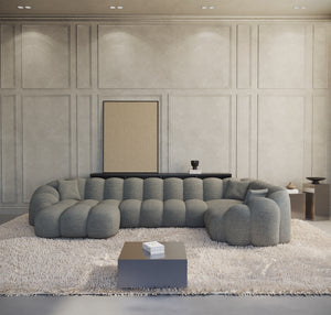 STRUCTURED FABRIC Dark Grey