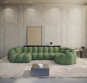 STRUCTURED FABRIC Green
