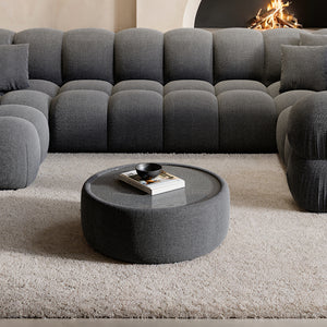 STRUCTURED FABRIC Anthracite