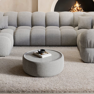 STRUCTURED FABRIC Light Grey