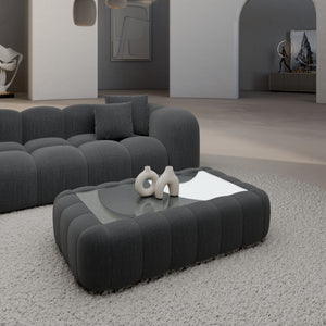 STRUCTURED FABRIC Anthracite