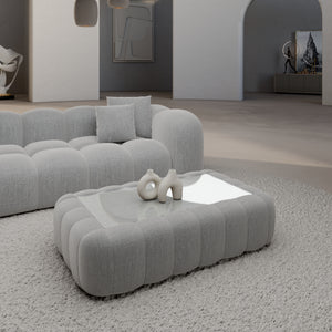 STRUCTURED FABRIC Light Grey