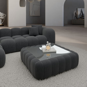 STRUCTURED FABRIC Anthracite