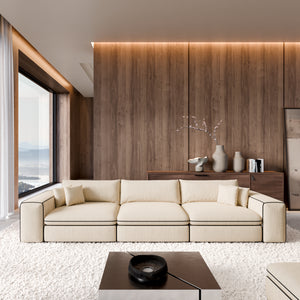 STRUCTURED FABRIC Cream