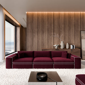 VELVET Bordo Red