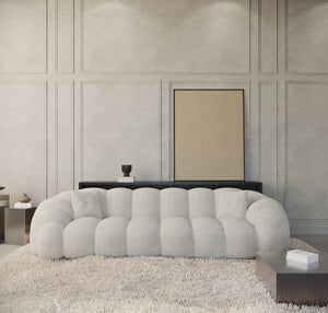 STRUCTURED FABRIC White