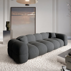 STRUCTURED FABRIC Anthrazit