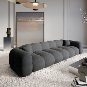 STRUCTURED FABRIC Anthrazit
