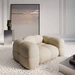 REAL LEATHER Beige