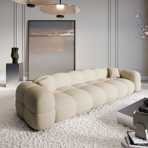 REAL LEATHER Beige