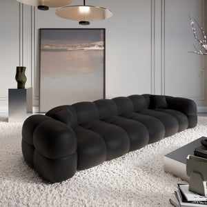REAL LEATHER Black
